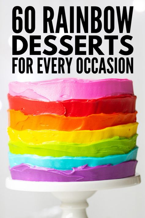 Colourful and Creative: 60 Rainbow Dessert Recipes for Every Occasion Rainbow Rice Krispie Treats, Key Lime Whipped Cream, Edible Sugar Cookie Dough, Rainbow Sugar Cookies, Rainbow Popsicles, Rainbow Pancakes, Rainbow Desserts, Rainbow Treats, Sugar Cookie Cakes