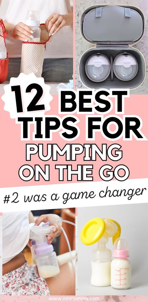 How to Pump on the Go as a New Mom Pumping And Breastfeeding Schedule, Breastfeeding Awareness Month, Storing Breastmilk, Pumping Schedule, Pumping Breastmilk, Breastfeeding Benefits, Pumping At Work, Tips And Trick, Healthy Pregnancy Tips