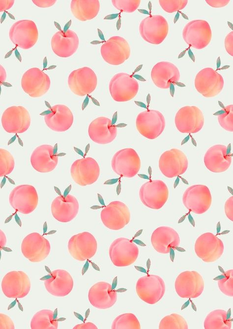 peach pattern | Peach art, Pattern wallpaper, Throw pillows Peach Print, Peach Walls, Peach Pattern, Scandinavian Pattern, Peach Art, Vintage Revival, Scrapbook Background, Paper Wall Art, Fruit Painting