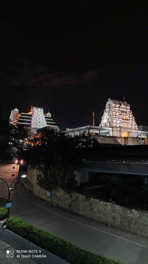 ISKCON Sri Radhakrishna Mandir Bangalore Bangalore Night, Iskcon Temple Bangalore, Inside Aesthetic, Iskcon Temple, Photography Words, Bangalore, Art Works, Sydney Opera House, Temple