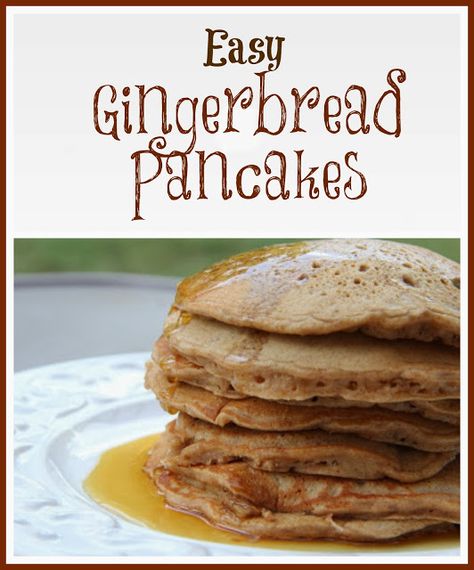 Gingerbread Pancake Mix, Gingerbread Pancakes Recipe, Author Lifestyle, Cake Mix Pancakes, Gingerbread Pancakes, Breakfast Recipies, Food Beautiful, Egg Nog, Weekend Breakfast