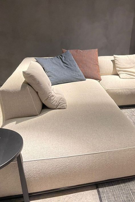 Flexform Perry Sofa, Flexform Sofa, Modular Interior, Interior Design Elements, Design Element, New Products, Sectional Couch, Sectional, Living Spaces