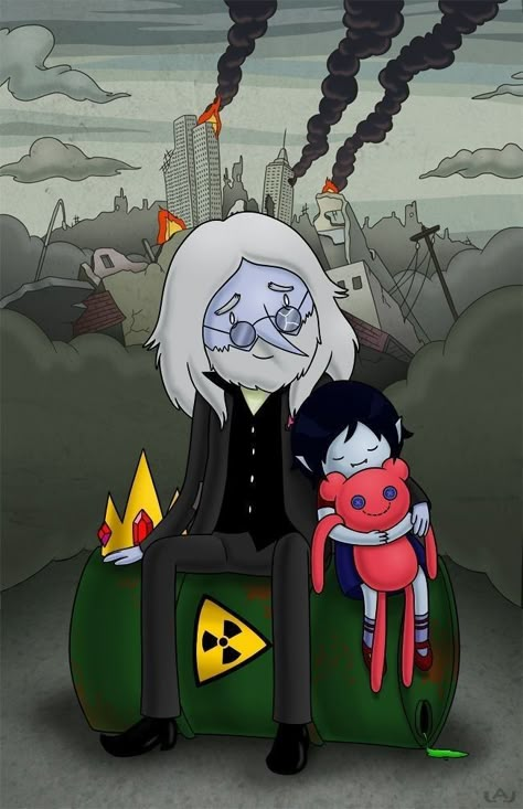 Ice King And Marceline, Ice King, Adventure Time, The End, Deviantart