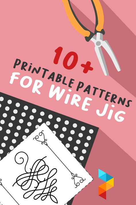 Patterns For Wire Jig Wire Art Patterns, Wire Wrapping Patterns, Wire Jig Patterns Free, Thingamajig Patterns, Wire Crosses Diy, Happy Jig Patterns, Wire Jig Patterns Templates Free, Wire Shaping, Awesome Necklaces