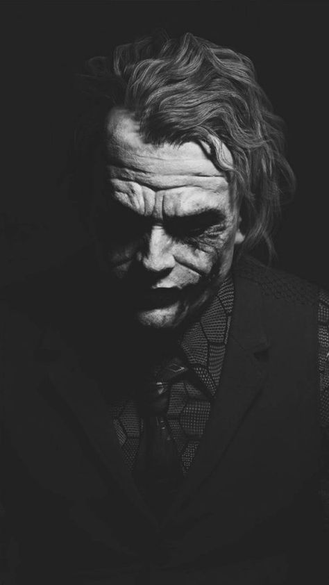 Heath Ledger Joker Black & White Artwork 4K Ultra HD Mobile Wallpaper. Heath Ledger Joker Wallpaper, Joker Kunst, Image Joker, Dark Knight Joker, Infinity Wallpaper, Joker Drawings, Blog Wallpaper, Der Joker, Joker Iphone Wallpaper