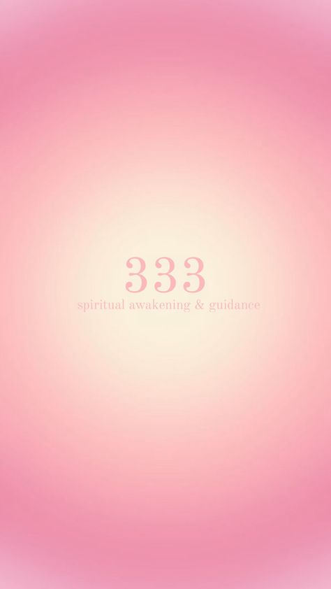 Motivation, spiritual, numerology, inspo, wallpaper, cute, trendy, aesthetic, pink, 333, angel number, quote 333 Angel Number Wallpaper, 333 Angel Numbers, Spiritual Numerology, 333 Angel Number, Motivation Spiritual, Angel Number 333, Inspo Wallpaper, Number Wallpaper, Number 333