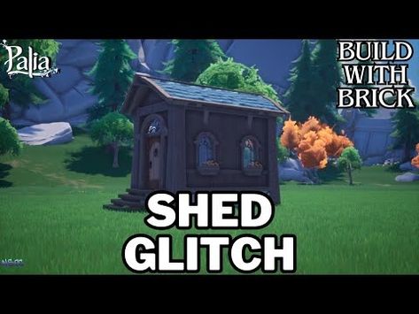 SHED GLITCH (2 ways) | BUILD WITH BRICK | PALIA - YouTube Palia Plot Ideas, Palia Ideas, Brick Shed, Shed, Video Games, Decor Ideas, Building, Video Game