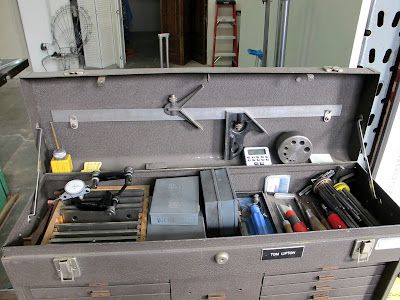 "Nothing Too Strong Ever Broke": Machinist Box Loadout Machinist Projects, Machinist Tool Box, Machinist Tools, Tool Box Organization, Red Cases, Adjustable Wrench, Tool Boxes, Machine Shop, Wood Boxes