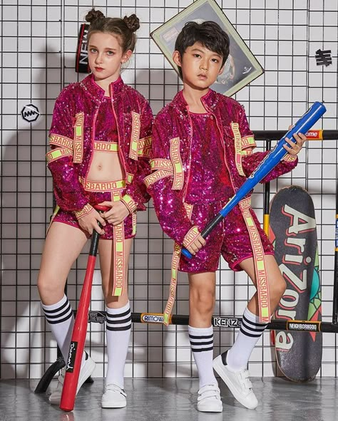 Kids Dancers, Hiphop Outfit, Dance Wear Hip Hop, Dance Team Shirts, Drag Fashion, Jazz Dance Outfits, Hip Hop Dance Outfits, Modern Dance Costume, Jazz Dance Costume