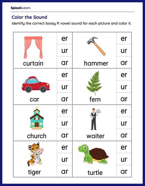 Er Ir Ur, Er Words, Liberty Kids, Words Worksheet, Poem Template, Solving Quadratic Equations, Ela Worksheets, Cars Coloring Pages, Educational Worksheets