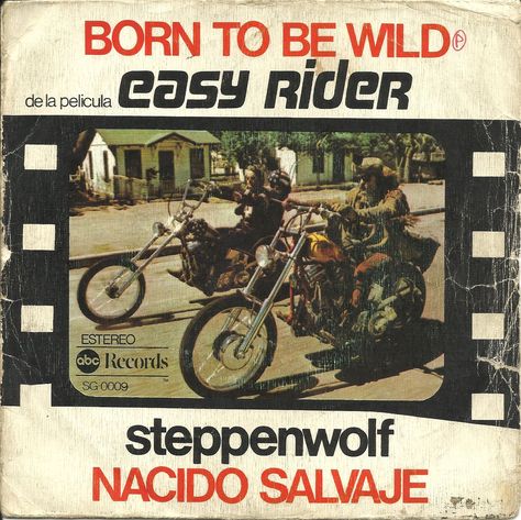 Vintage Advertising Signs, Born To Be Wild, Game Rooms, Man Caves, Record Sleeves, Easy Rider, Vinyl Cover, Print Advertising, Advertising Signs