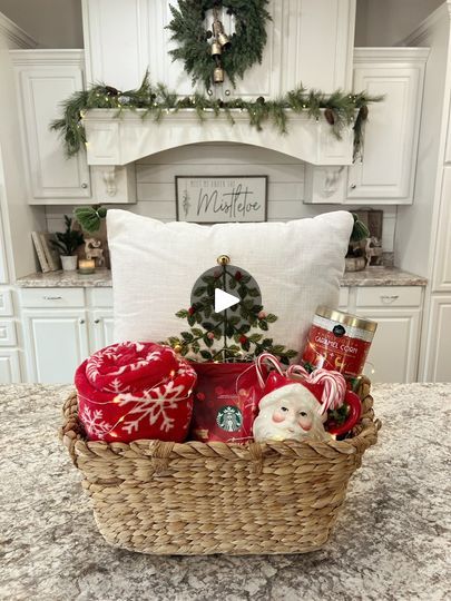 185K views · 1.8K reactions | Christmas gift basket idea! Like & comment LINK and I’ll send you links to everything I used!I love giving gift baskets for Christmas because you can customize them and make them unique to each person!🎄🎄#LTKit#LTKhome#forthehome #homedecor #christmasdiy #christmasdecor #christmasdecorating #christmasdecorideas #diychristmas #christmashome #christmashomedecor#christmasgiftideas #christmasgiftidea #giftbasket #christmastime | Our Winton home | Burl Ives · A Holly Jolly Christmas Christmas Basket Ideas, Gift Baskets For Christmas, Baskets For Christmas, Burl Ives, Christmas Basket, Holly Jolly Christmas, Christmas Baskets, Christmas Gift Basket, Jolly Christmas