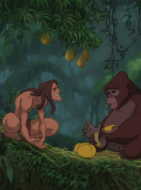 Tarzan Tarzan Wallpaper, Tarzan 1999, Tarzan Disney, I Know Everything, Disney Animated Movies, Images Disney, Disney Wall, Childhood Movies, Disney Princes