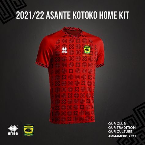 Ghanaian giants, Asante Kotoko have unveiled their home jersey for the 2021/2022 football season in an announcement on the club rsquo;s Twitter page. It comes after the club disclosed over the weekend that the new jersey will be outdoored to fans on Monday, August 30, 2021. Sacramento Kings Jersey Design, Gaa Jersey, Nigo Japan Jersey, Team-colored Cotton Jersey For Fan Gear, Ghana Jersey 2022, The Club, Football Season, Premier League, Ghana