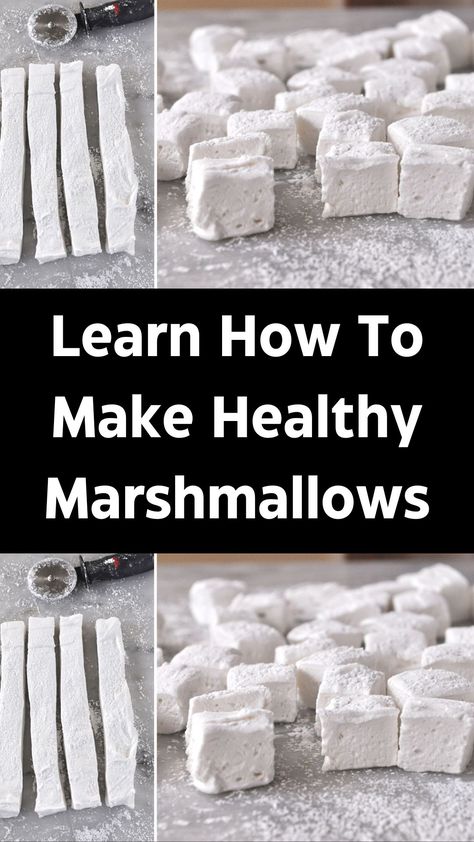 So, you wanna know if there is a “healthy” marshmallow recipe, huh? Well it’s gonna cost you. Just kidding! I wouldn’t do that to you guys! There is such a thing as a “healthier” marshmallow recipe when you go ingredient by ingredient, and making it yourself at home definitely puts the power in your hands to ensure that it is made with love, and is a conjunction of all the best considerations in regards to your family and friends health! However, it has to be said that the ingredients required Healthy Marshmallow Recipe, Recipes For Salads, Make Marshmallows, Healthy Marshmallows, How To Make Marshmallows, Beef Gelatin, Healthy Holistic Living, Dessert Recipes For Kids, Recipes With Marshmallows