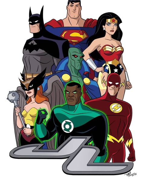 Justice League Animated, Comics Characters, Justice League Unlimited, Batman Artwork, Justice League Of America, Batman The Animated Series, Dc Comics Artwork, Dc Comics Characters, Dc Characters