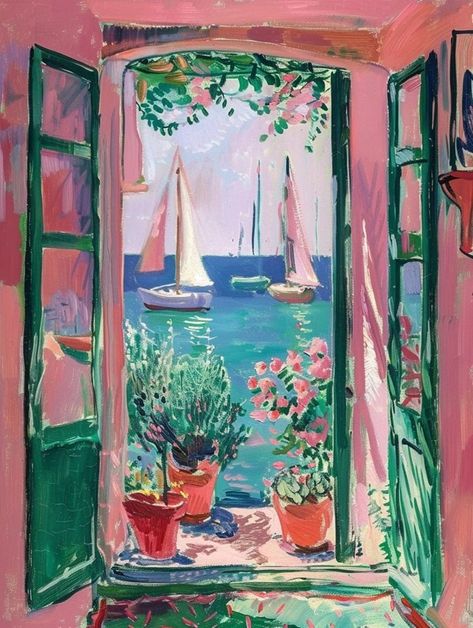 Small Real Estate Office, Matisse Paintings, Real Estate Office, The South Of France, Elements Of Art, South Of France, Art Classes, Landscape Art, The South