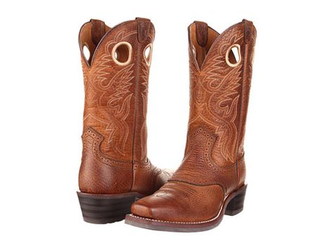 Ariat Heritage Roughstock for brady!!! Rugged Boots, Cowboy Up, Goodyear Welt, Full Grain Leather, Product Reviews, A Smile, Cowboy Boots, Leather Upper, Men's Shoes