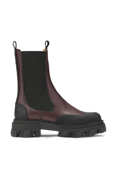 Burgundy Boots, Jeans Boots, Clothing Dresses, Shop Clothing, Fall Winter Outfits, Jeans And Boots, Rubber Rain Boots, Calf Leather, Chelsea Boots