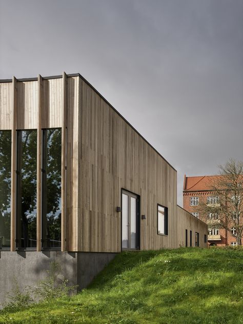 Outdoor Workshop Architecture, Nord Architects, Tom Emerson, Mass Timber, Rec Center, Wood Facade, Wooden Facade, Modern Church, Community Halls