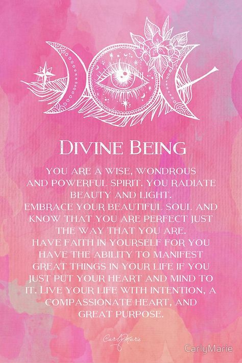 Divine Being by CarlyMarie Peaceful Quotes, Divine Quotes, Divine Being, Eckart Tolle, Divine Feminine Spirituality, Divine Love, Have Faith In Yourself, Mind Body Soul, Spiritual Healing