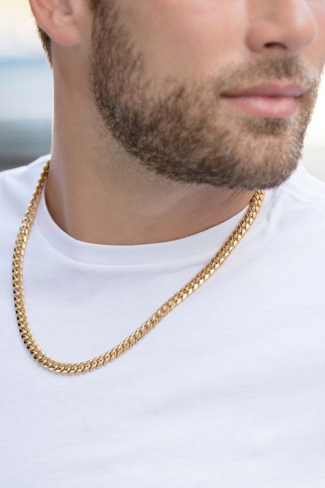 #MensJewelry #GoldChain #Fathersday #giftsforhim #mayisgoldmonth Men’s Gold Chain Designs, Men’s Gold Chain Necklace, Gold For Men, Men’s Gold Chain, Mens Chains Gold For Men, Necklace Gold For Men, Gold Chain Design For Men, Chains For Men Gold, Mens Chain Designs