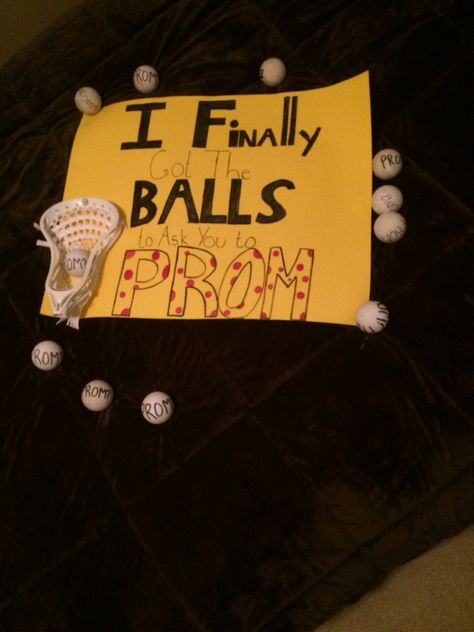 Lacrosse Promposal, Cute Hoco Proposals, Homecoming Poster Ideas, Cute Promposals, Prom Posters, Homecoming Signs, Cute Homecoming Proposals, Proposal Candles, Cute Prom Proposals