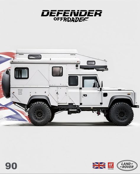 Earth Roamer, Landrover Camper, Gladiator Mojave, Defender Camper, Custom Camper Vans, Rc Vehicles, Tricycle Bike, Truck Campers, Adventure Campers