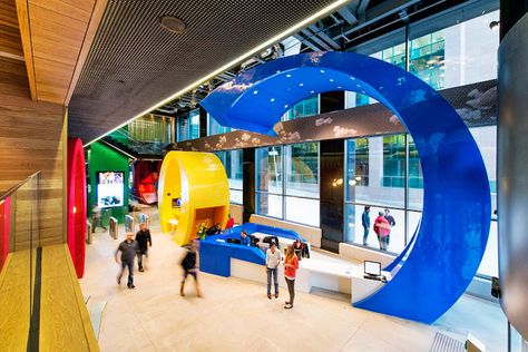 A Look Inside Google's Dublin Headquarters Security Office Design, Google Headquarters, Google Office, Google Chrome Extensions, Office Pictures, Modern Office Design, Urban Furniture, Office Designs, México City