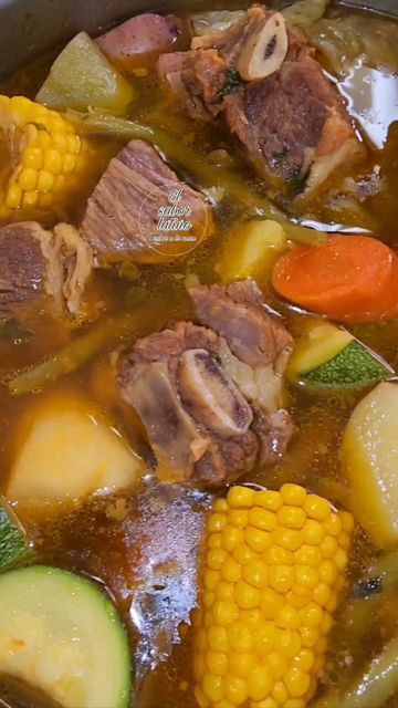 Caldo Recipe, Latino Food, Colombian Food, Clean Eating Recipes For Dinner, Mexico Food, Meat Appetizers, Mexican Food Recipes Easy, Beef Soup, How To Store