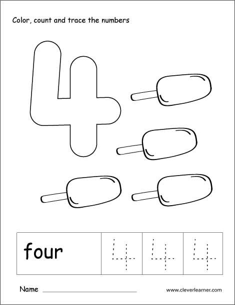 Number 4 tracing and colouring worksheet for kindergarten Prek Number 4 Worksheet, Number 4 Worksheet Kindergarten, Number 3 And 4 Worksheet, Number Tracing Printables Free 0-10, 4 Worksheets Preschool, Preschool Number 4 Activities, Number 4 Activities For Preschool Crafts, Number 4 Preschool Activities, Number 4 Tracing Worksheet