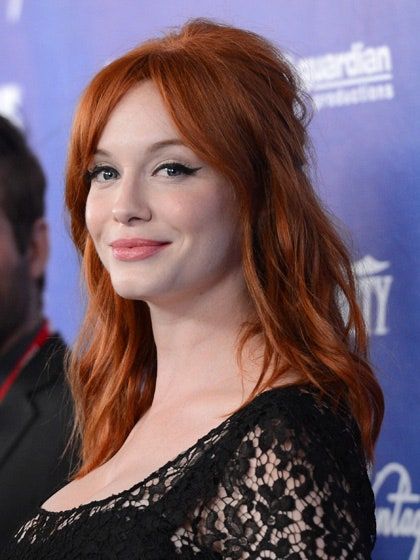 Half-Up Brigitte Bardot Volume Trendy Hair Color, Long Hair With Bangs, Christina Hendricks, Half Up Hair, Party Hairstyles, Latest Hairstyles, Hendrix, Layered Hair, Half Up