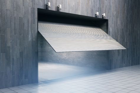 What are the 6 Types of Garage Doors? (And How to Choose One) Over Door Canopy, Canopy Garage, Unique Garage Doors, Electric Garage Doors, Garage Door Hinges, Garage Door Maintenance, Automatic Garage Door, Garage Door Ideas, Sectional Garage Doors