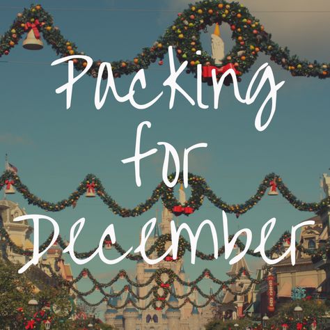 Disney World In December, Pack For Disney World, What To Pack For Disney, December Countdown, Disney World Outfits Summer, Florida In December, Disney Parks Outfits, Disney Essentials, Trip To Disney World