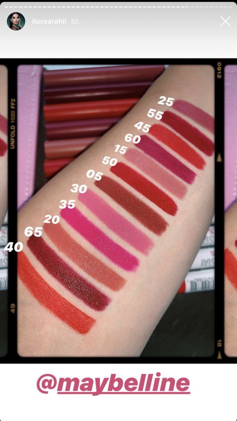 Maybe Kline SuperStay Ink Crayon Swatches Maybelline Ink Crayon Swatches, Maybelline Ink Crayon, Crayon Lipstick, Lip Tutorial, Dermatological Skin Care, Colourpop Cosmetics, High End Makeup, Glamour Makeup, Mac Makeup