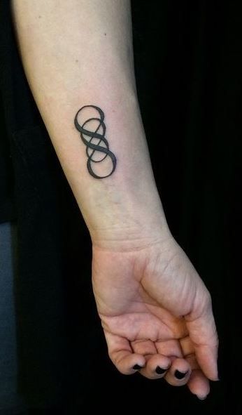 Stunning Infinity Tattoos, Designs, & Ideas - Tattoo Me Now Infinity Tattoo Aesthetic, Triple Infinity Tattoo, Xfinity Tattoo, Figure 8 Tattoo, Tattoo Ideas Infinity Signs, Double Infinity Tattoo, Infinity Tattoo For Men, Double Infinity Tattoos, Unique Infinity Tattoo