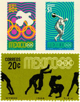 Design Lecture Series — Lance Wyman Lance Wyman, Rock Games, Mail Stamp, Postage Stamp Art, Sports Design, Vintage Sports, Visual Communication, Design Working, Postage Stamps