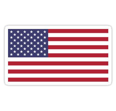 Usa Flag Stickers, Funny Car Decals, American Flag Sticker, Preppy Stickers, Window Laptop, Sticker For Car, Truck Decals, Tumblr Stickers, Flag Sticker