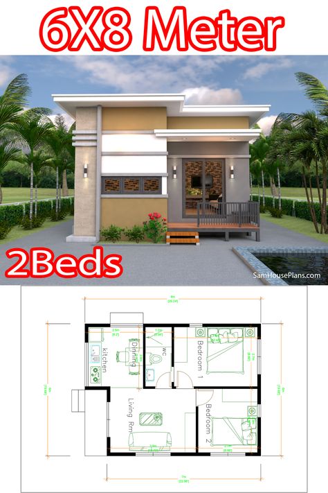 Small Modular Homes, House Design Plans, Simple House Plans, Small House Plan, Small House Design Plans, Home Design Plan, Plan Ideas, Modular Homes, Home Design Plans