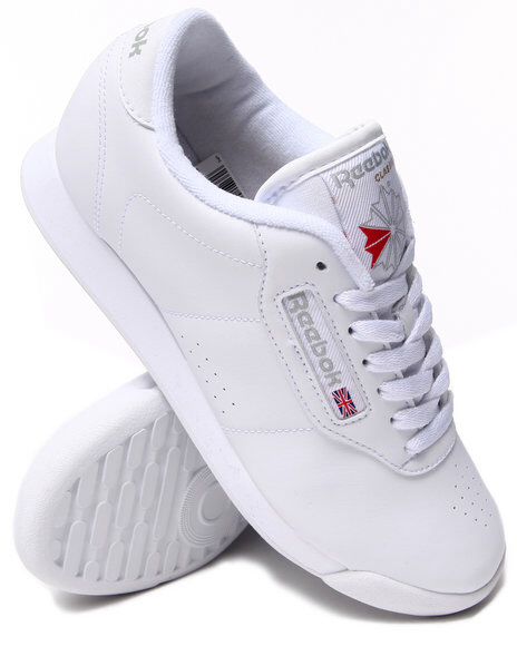 White Reebok clasic princess