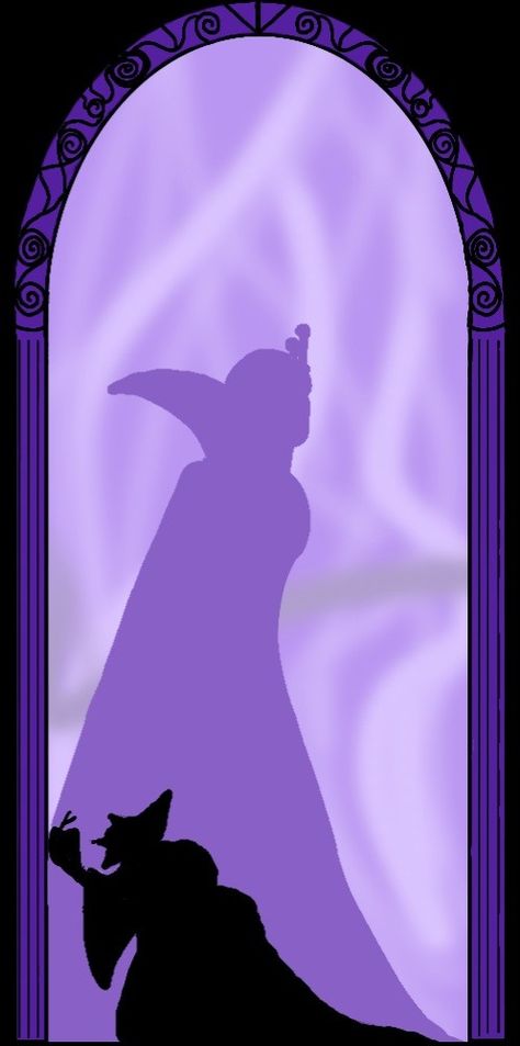 Disney Villain Silhouette, Evil Queen Silhouette, Evil Queen Wallpaper, Disney Villains Silhouette, Villain Painting, Disney Homescreen, Disney Halloween Diy, Queen Silhouette, Painted Deck