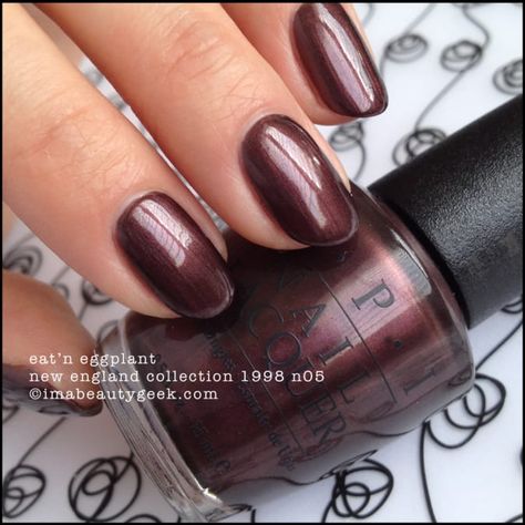 #TBT: MY FAVORITE BLACK LABEL OPIS – PART 3 | Beautygeeks Opi Swatches, Opi Shades, Nails Care, Opi Polish, Grey Nail Designs, Opi Nail Colors, Nail Polish Swatches, Vintage Nails, Nice Nails