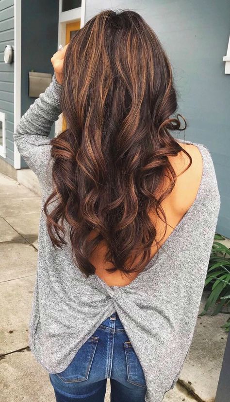 Caramel Highlight, Quinceanera Pictures, Backless Sweater, Beard Haircut, Blond Balayage, Beard Hairstyle, Big Curls, Brunette Balayage Hair, Brown Hair Balayage