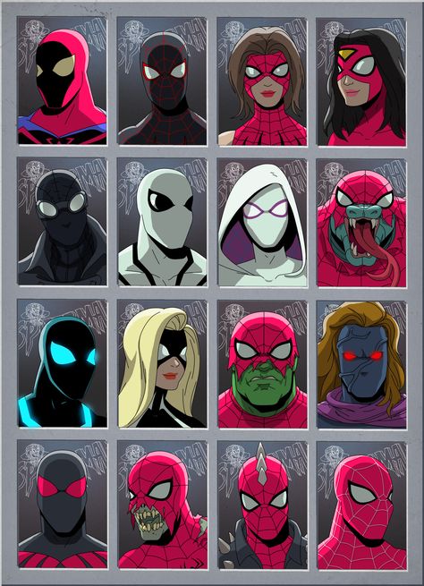 Spider Man Unlimited, Dope Wallpaper, Hulk Character, All Spiderman, Fantasy Universe, Symbiotes Marvel, Scarlet Spider, Art Faces, Spiderman Artwork