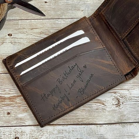 Hey, I found this really awesome Etsy listing at https://www.etsy.com/listing/1025559267/handwriting-wallet-leather-wallet-for Personalized Toiletry Bag, Handwriting Gifts, Engraved Wallet, Leather Makeup Bag, Anniversary Gift For Him, Custom Wallet, Men Wallet, Wallet For Men, Brown Wallet