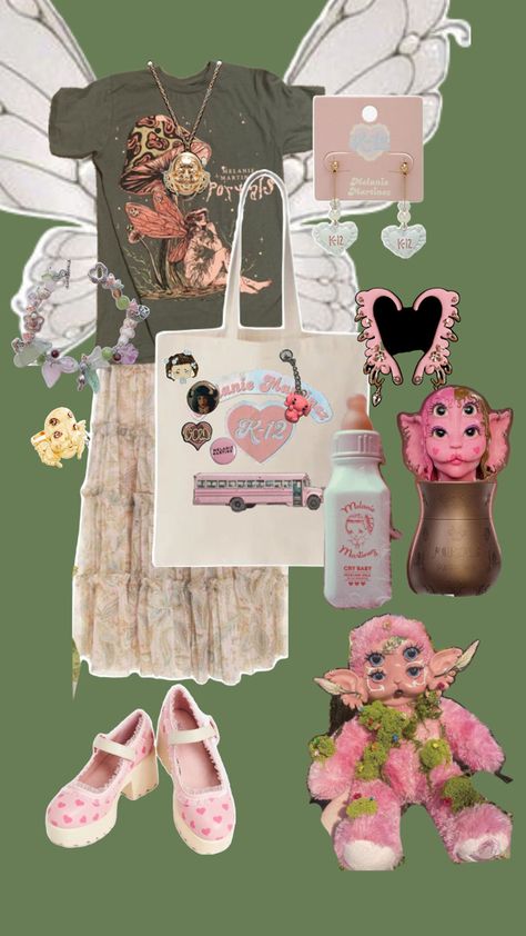 Melanie Martinez Outfit Ideas, Melanie Martinez Inspired Outfits, Melanie Martinez Style, Melanie Martinez Merch, Melanie Martinez Outfits, K-12 Melanie Martinez, Melanie Martinez Concert, Jazmin Bean, Fairy Clothes