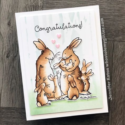 Colorado Craft Company, Anita Jeram, Watercolor Birthday Cards, Spring Easter Crafts, New Baby Cards, Card Making Inspiration, Card Tutorials, Special Cards, Watercolor Cards