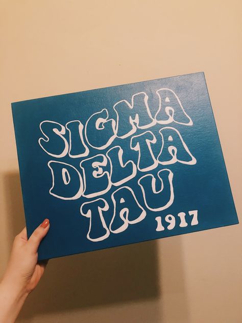 sigma delta tau retro canvas sdt sorority canvas Sigma Delta Tau Canvas, Easy Sorority Canvas, Sdt Sorority, Sorority Baskets, Sorority Canvases, Little Gifts Sorority, Big Little Canvas, Sorority Art, Big Little Basket