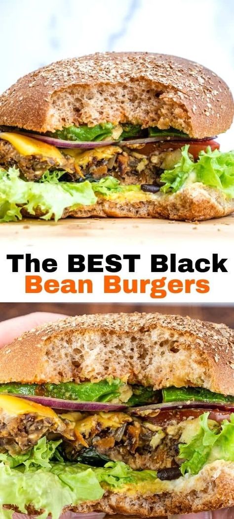 You don’t have to be vegetarian or vegan to enjoy a meatless burger. Homemade black bean burgers are in my house, and we are not vegetarian. They are just delicious. They are so flavorful we don’t miss the meat at all. Vegan Black Bean Burger, Black Bean Burger Recipe, Meatless Burgers, Black Bean Burger, Vegan Worcestershire Sauce, Veggie Burgers Recipe, Bean Burgers, Vegan Black Bean, Black Bean Burgers