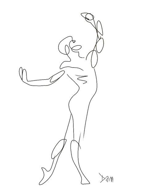 Dance art Dance Tattoo Ideas Dancers, Quinn Xcii, Moms Tattoo, Dance Tattoo, Dancer Drawing, Movement Drawing, Tattoo 2023, Dancer Art, Line Drawing Art